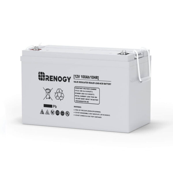 Renogy Deep Cycle AGM Battery 12 Volt / 24 Volt 100Ah / 200Ah